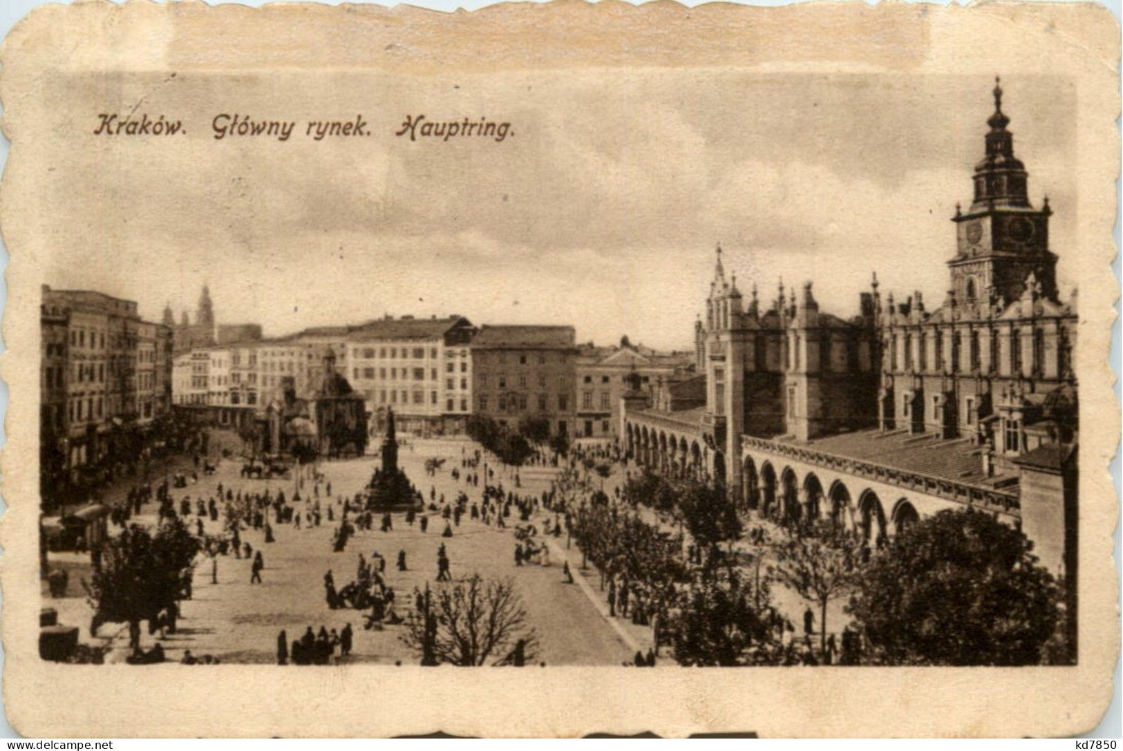 Krakow - Glowny Rynek - Hauptring - Polonia