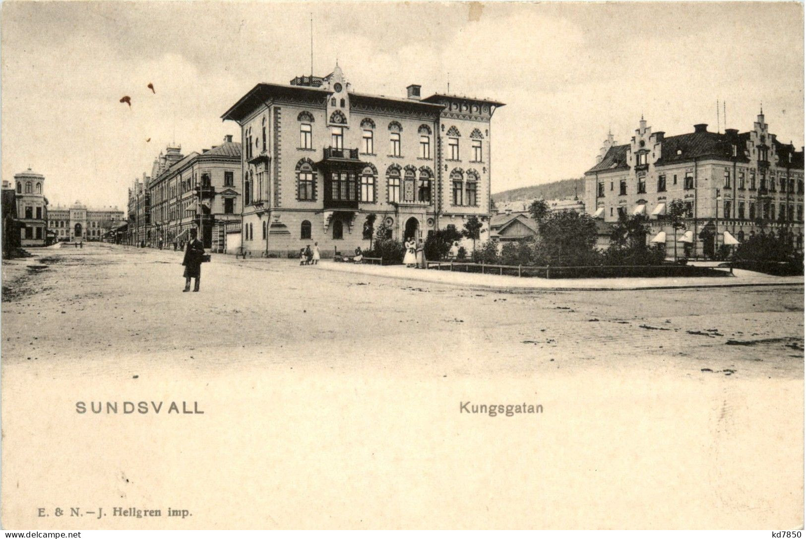 Sundsvall - Kungsgatan - Suède