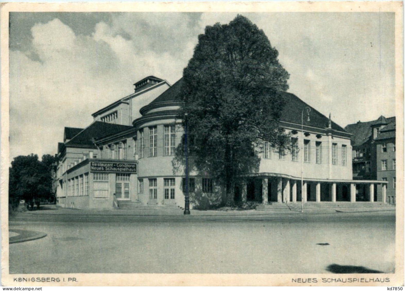 Königsberg - Neues Schauspielhaus - Ostpreussen