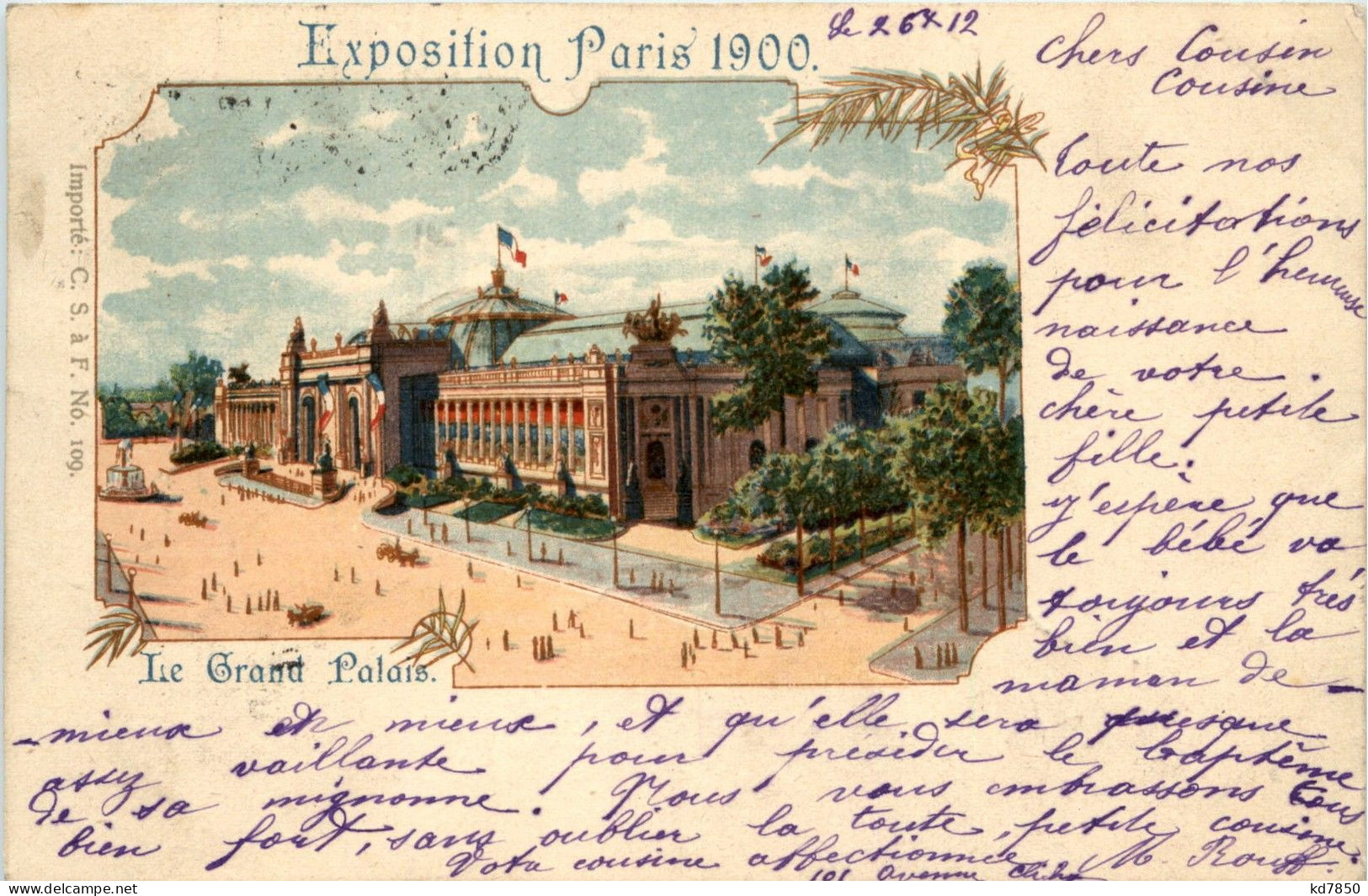 Paris - Exposition 1900 - Tentoonstellingen