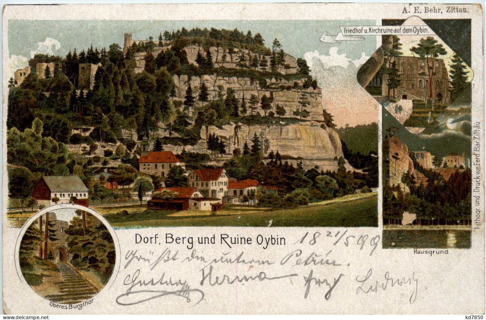 Dorf Berg Oybin - Oybin