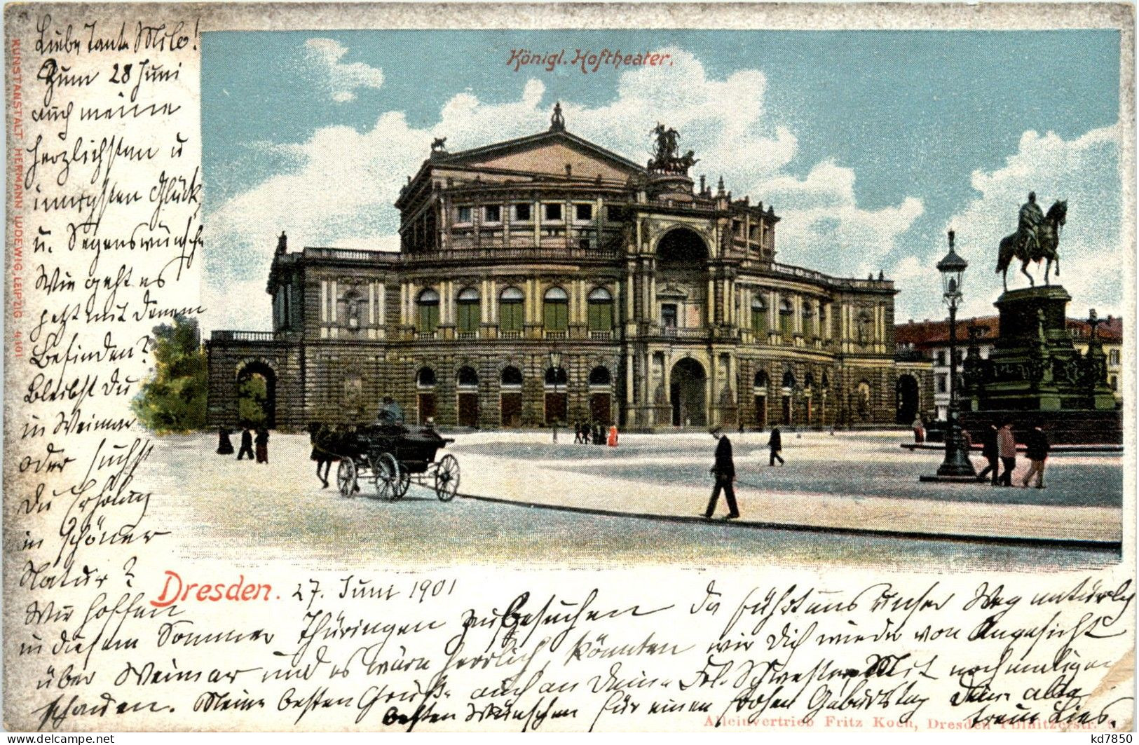 Dresden - Königl. Hoftheater - Dresden