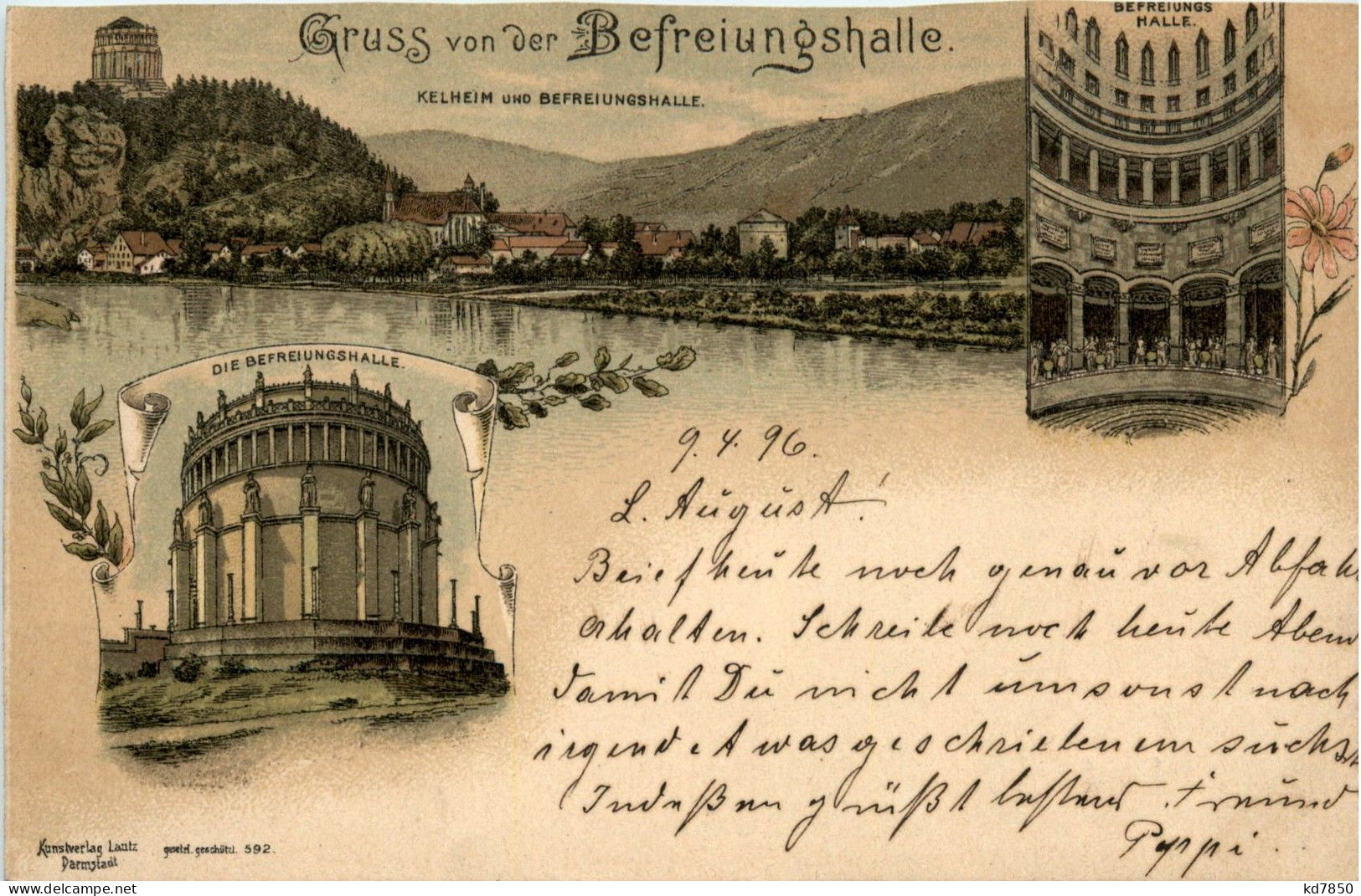 Gruss Aus Kelheim - Litho - Kelheim