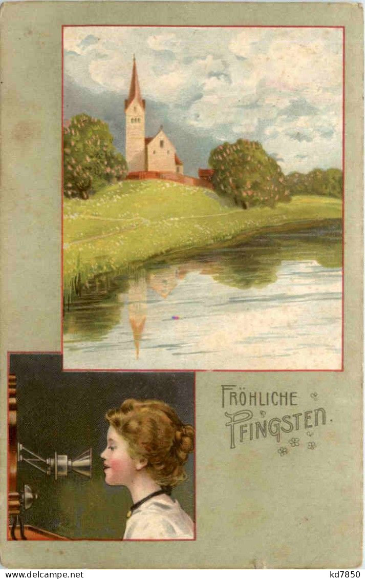 Fröhliche Pfingsten - Telefon - Pentecôte