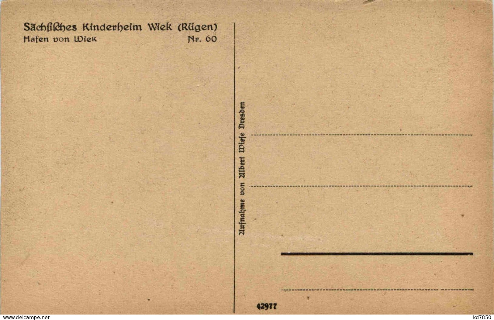 Sächsisches Kinderheim Wiek - Ruegen