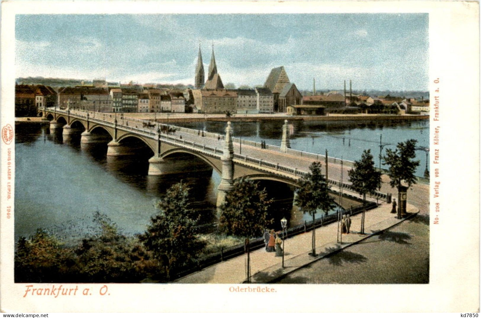 Frankfurt Oder - Oderbrücke - Frankfurt A. D. Oder