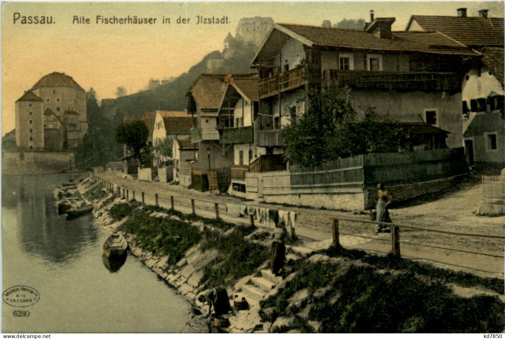 Passau - Alte Fischerhäuser - Passau