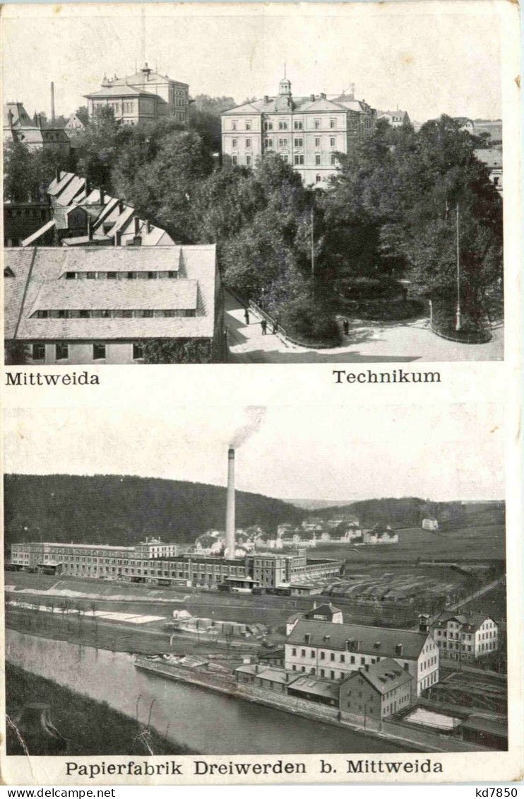 Mittweida - Papierfabrik Dreiwerden - Mittweida