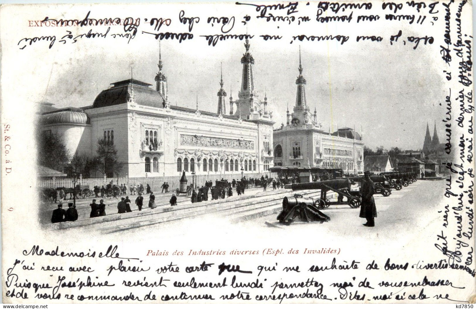 Paris - Exposition Universelle 1900 - Expositions