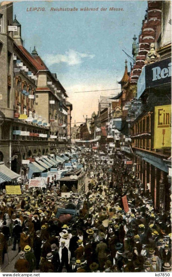 Leipzig - Reichsstrasse Während Der Messe - Leipzig