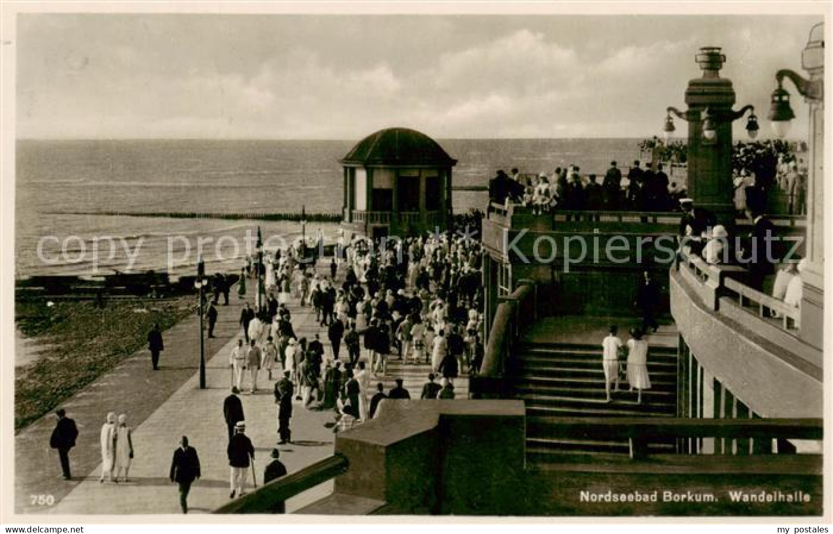 73824034 Borkum Nordseeheilbad Wandelhalle  - Borkum