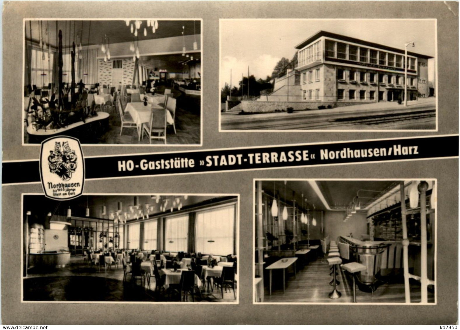 Nordhausen - HO Gaststätte Stadt Terasse - Nordhausen