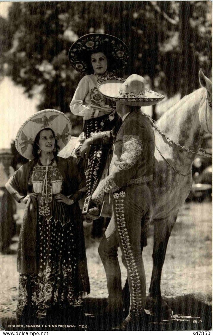 Charro - Charra Y Chinapoblana - Mexico