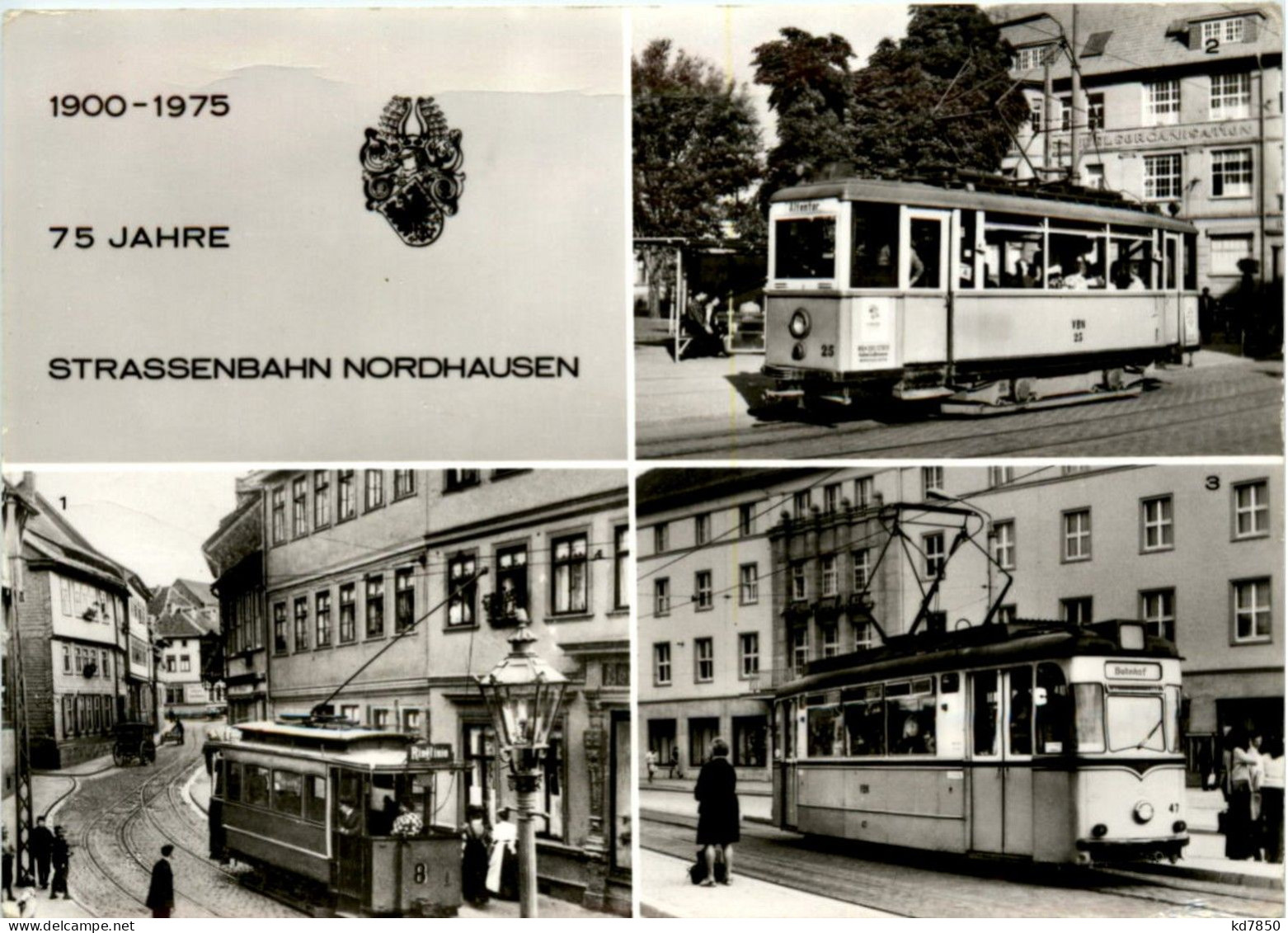 75 Jahre Strassenbahn Nordhausen - Nordhausen