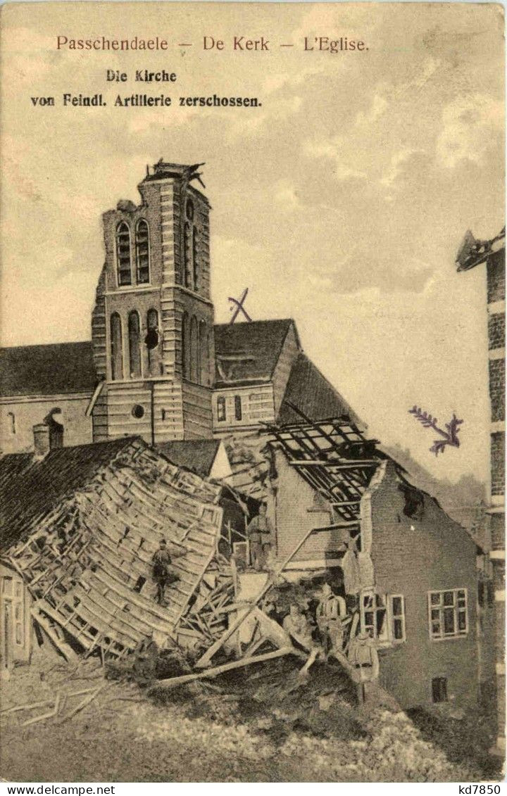 Passchendaele - De Kerk - Zonnebeke