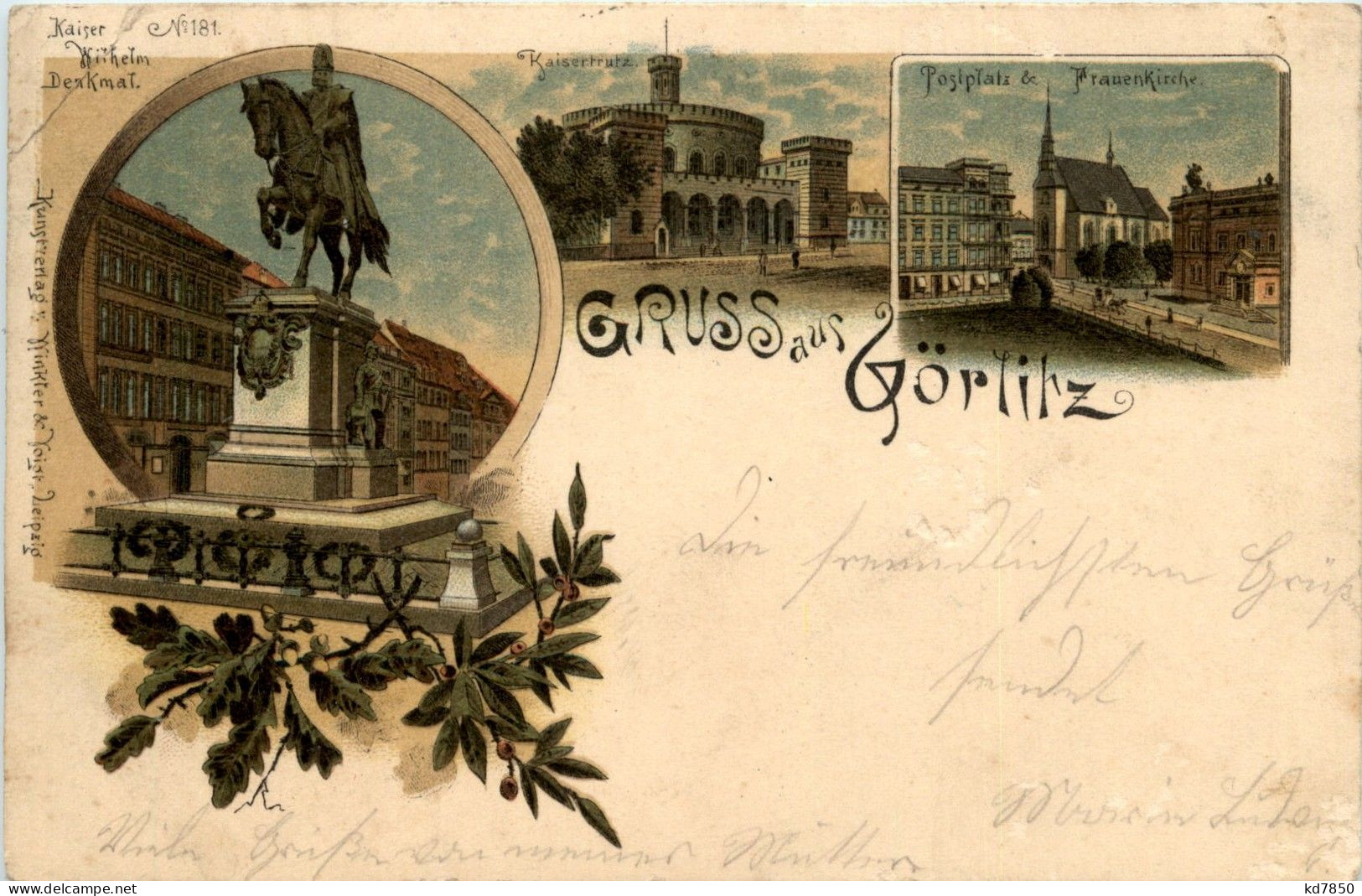 Gruss Aus Görlitz - Litho - Görlitz