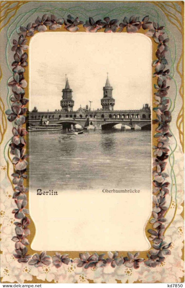 Berlin - Oberbaumbrücke - Litho - Autres & Non Classés