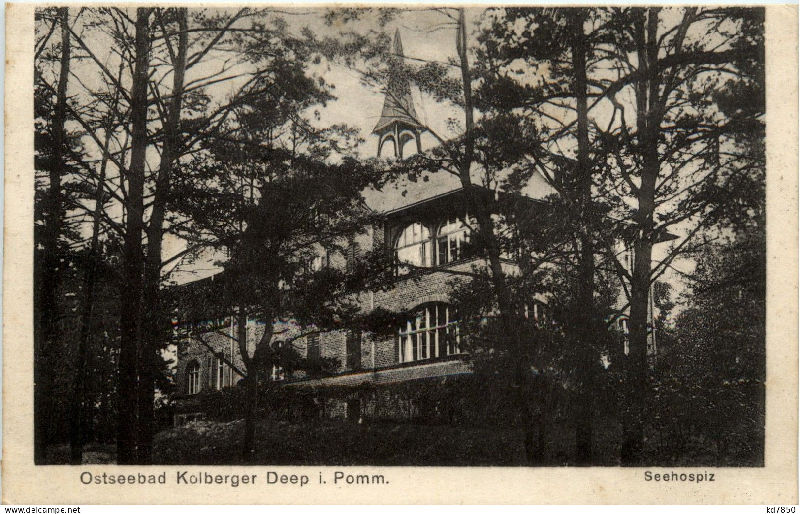 Ostseebad Kolberger Deep - Seehospiz - Pommern