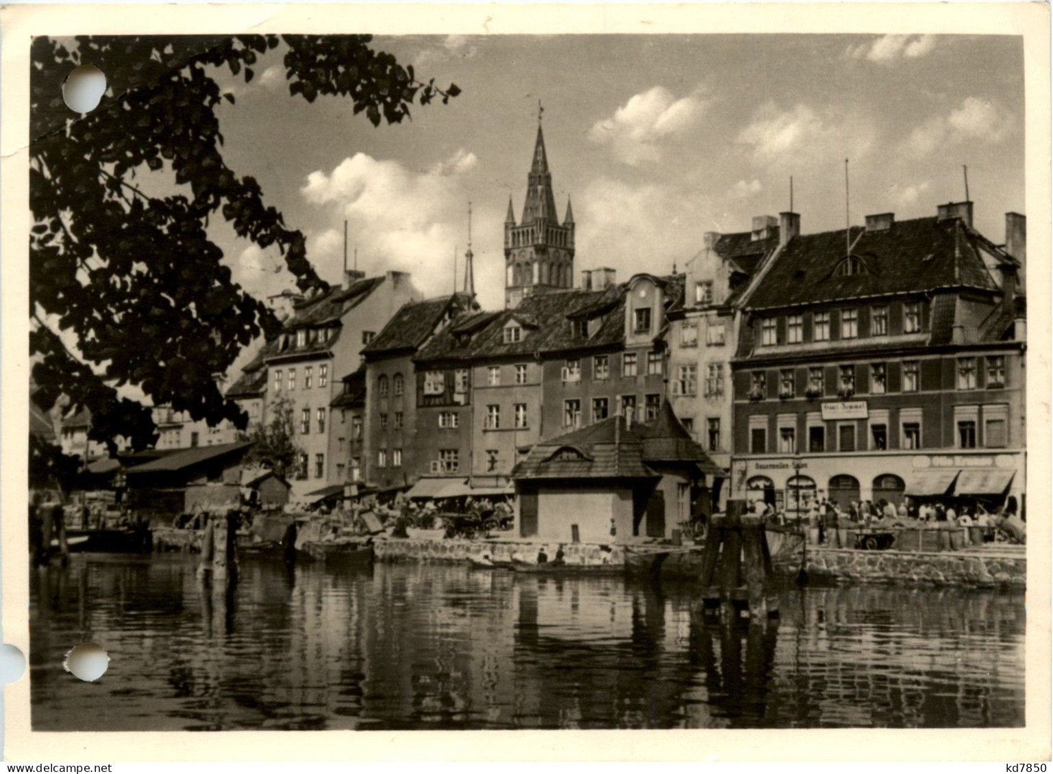 Königsberg - Am Fischmarkt - Ostpreussen