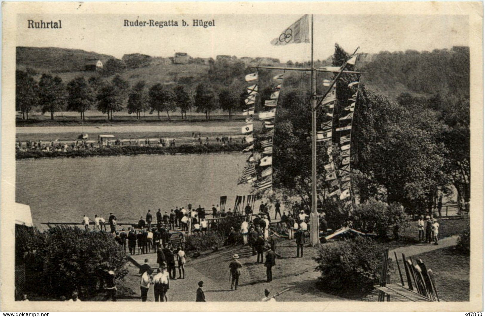 Ruder Regatta Bei Hügel - Essen