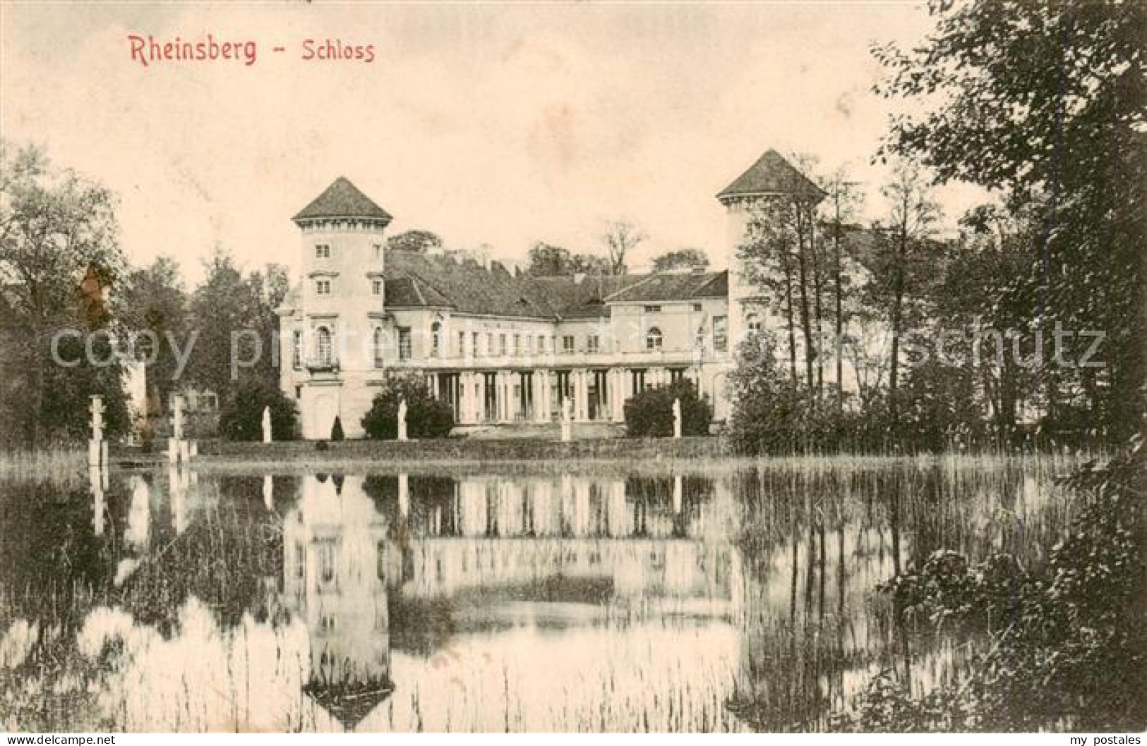 73823918 Rheinsberg Schloss Rheinsberg - Zechlinerhütte