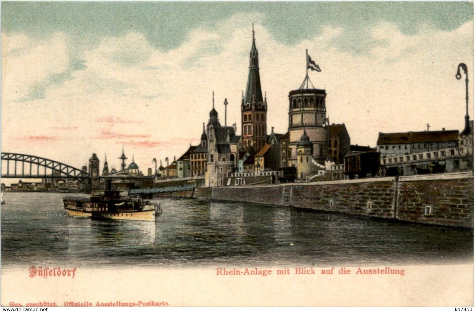 Düsseldorf - Rhein Anlage - Duesseldorf