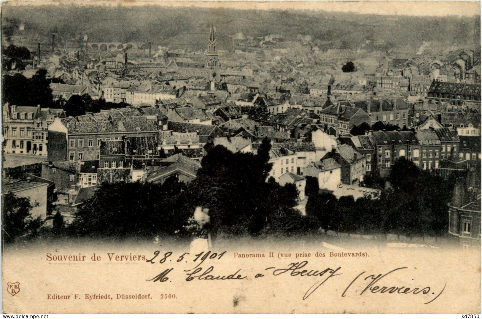 Souvenir De Verviers - Verviers