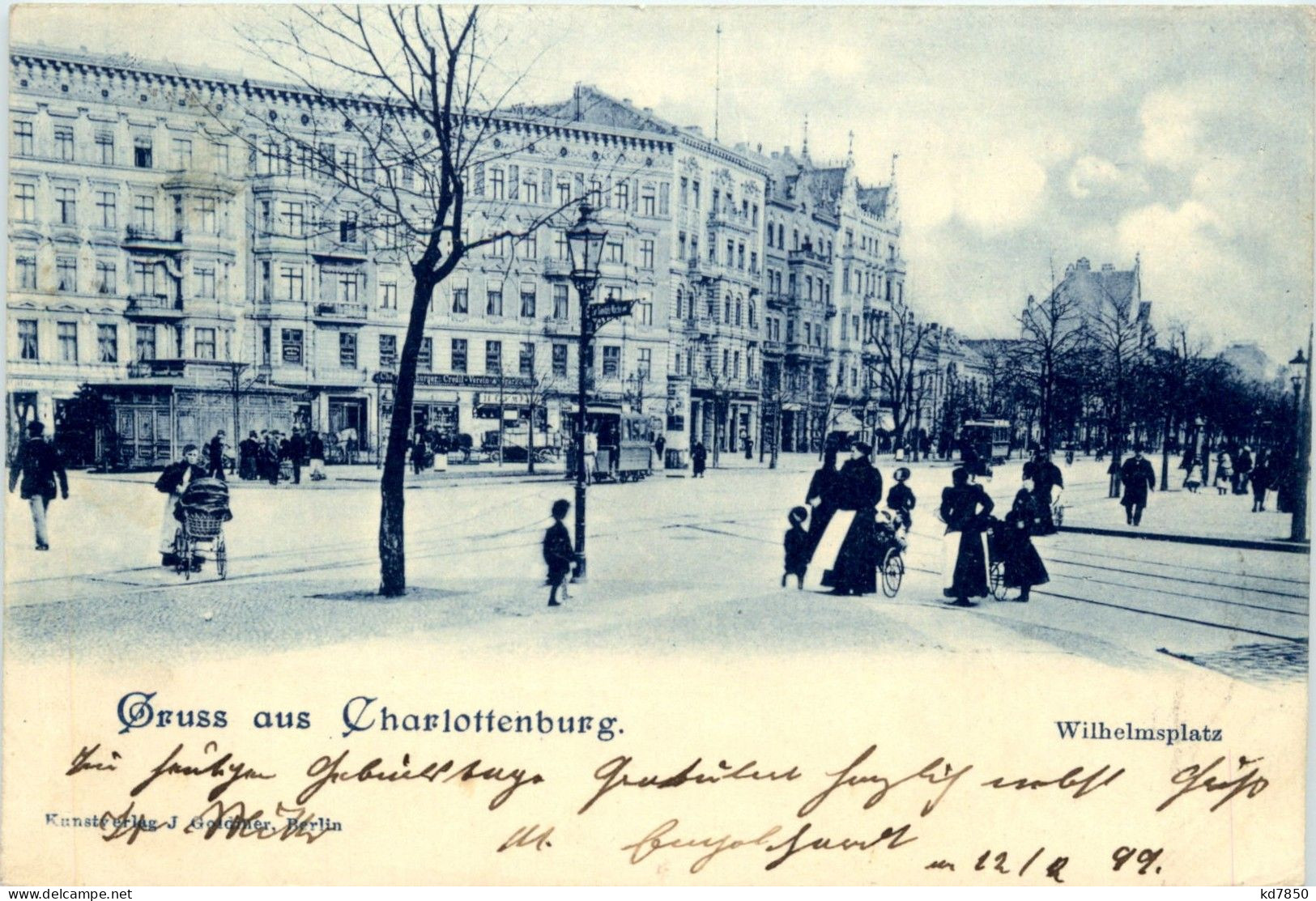 Gruss Aus Charlottenburg - Wilhelmsplatz - Charlottenburg