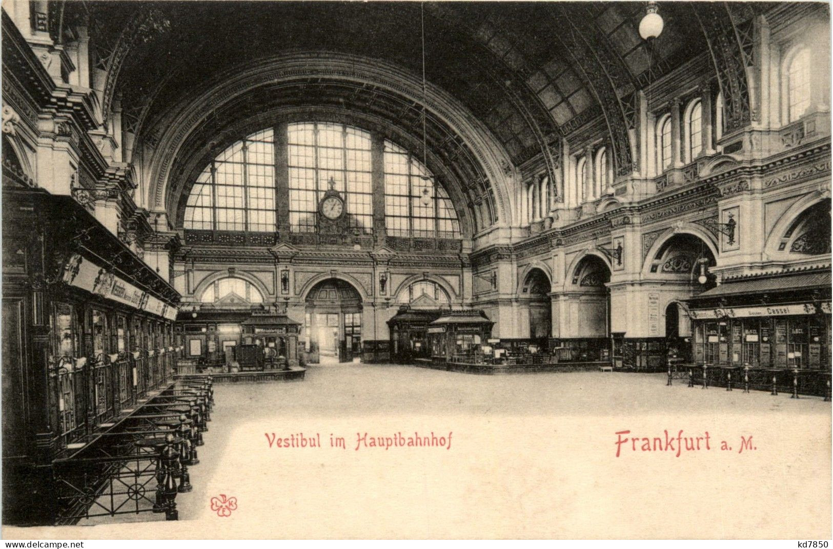 Gruss Aus Frankfurt - Hauptbahnhof Vestibul - Frankfurt A. Main