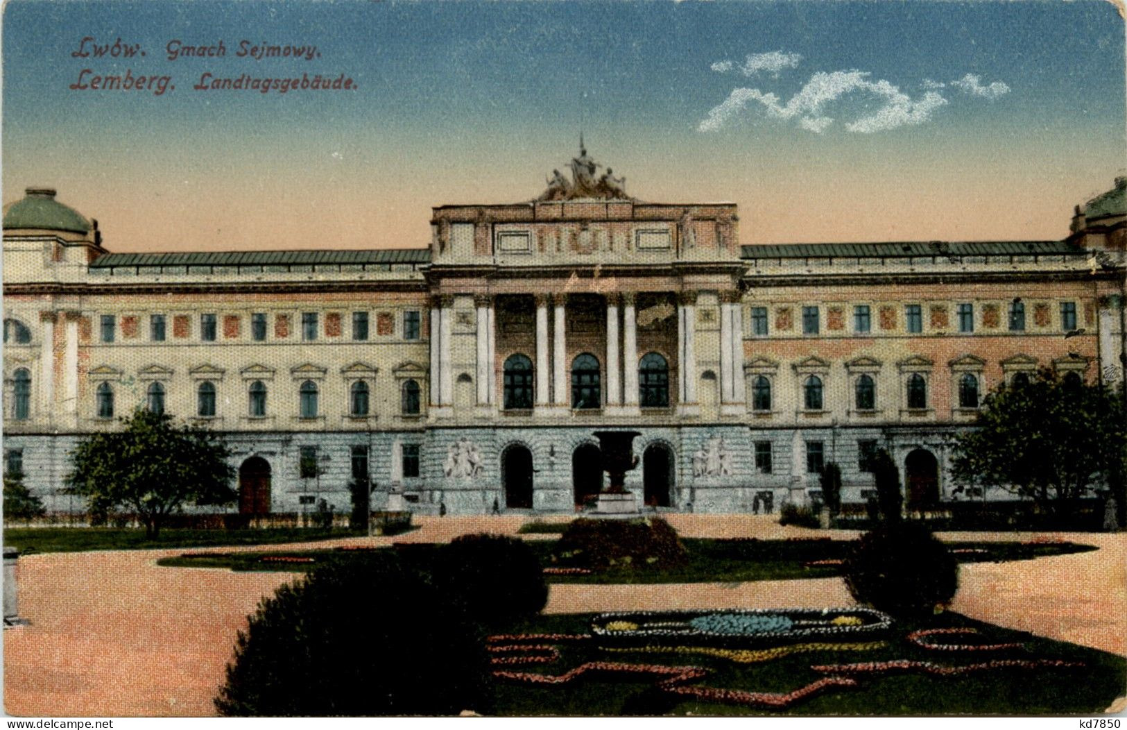 Lemberg - Lwow - Landtagsgebäude - Ucrania