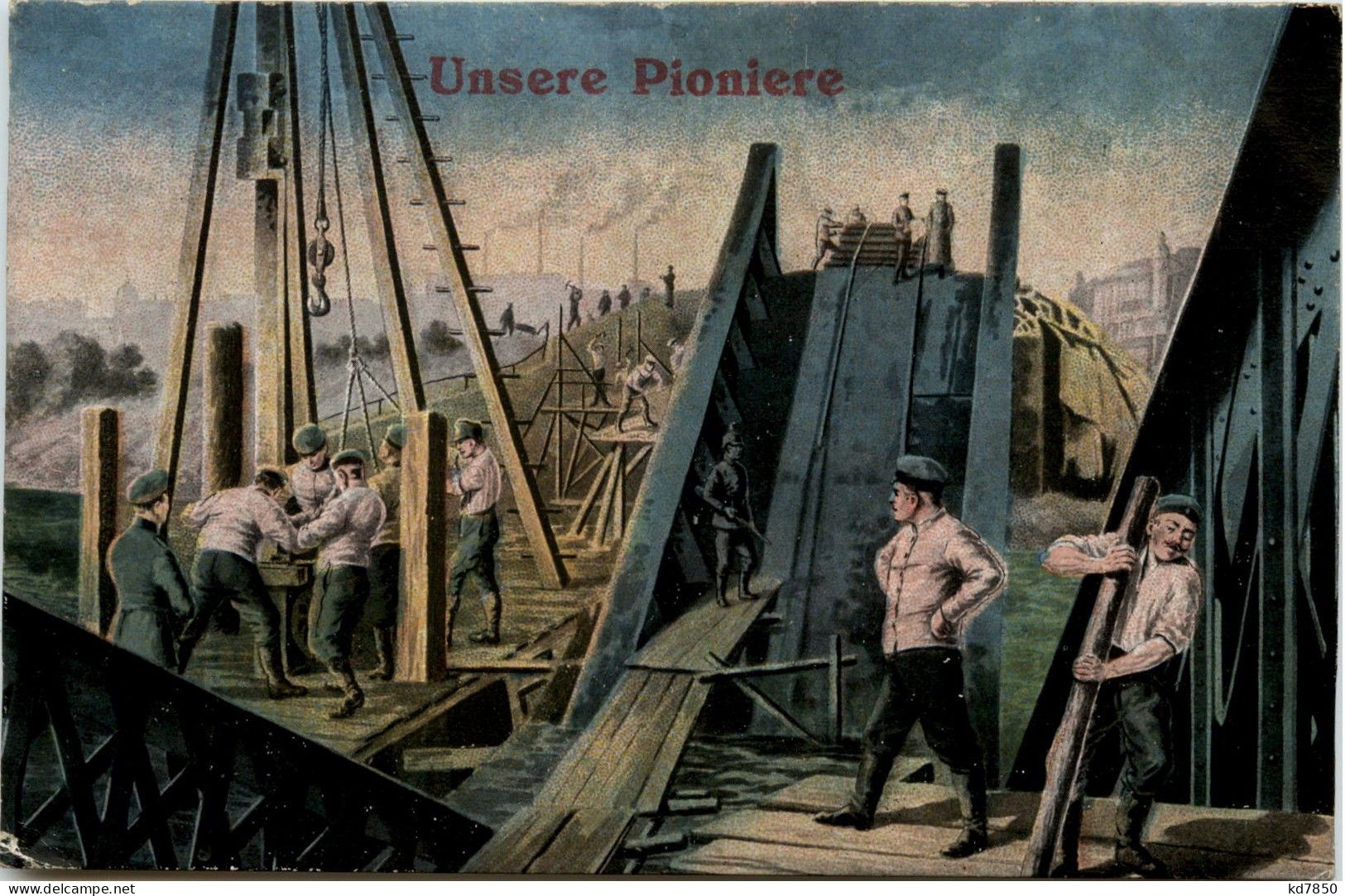 Unsere Pioniere - War 1914-18
