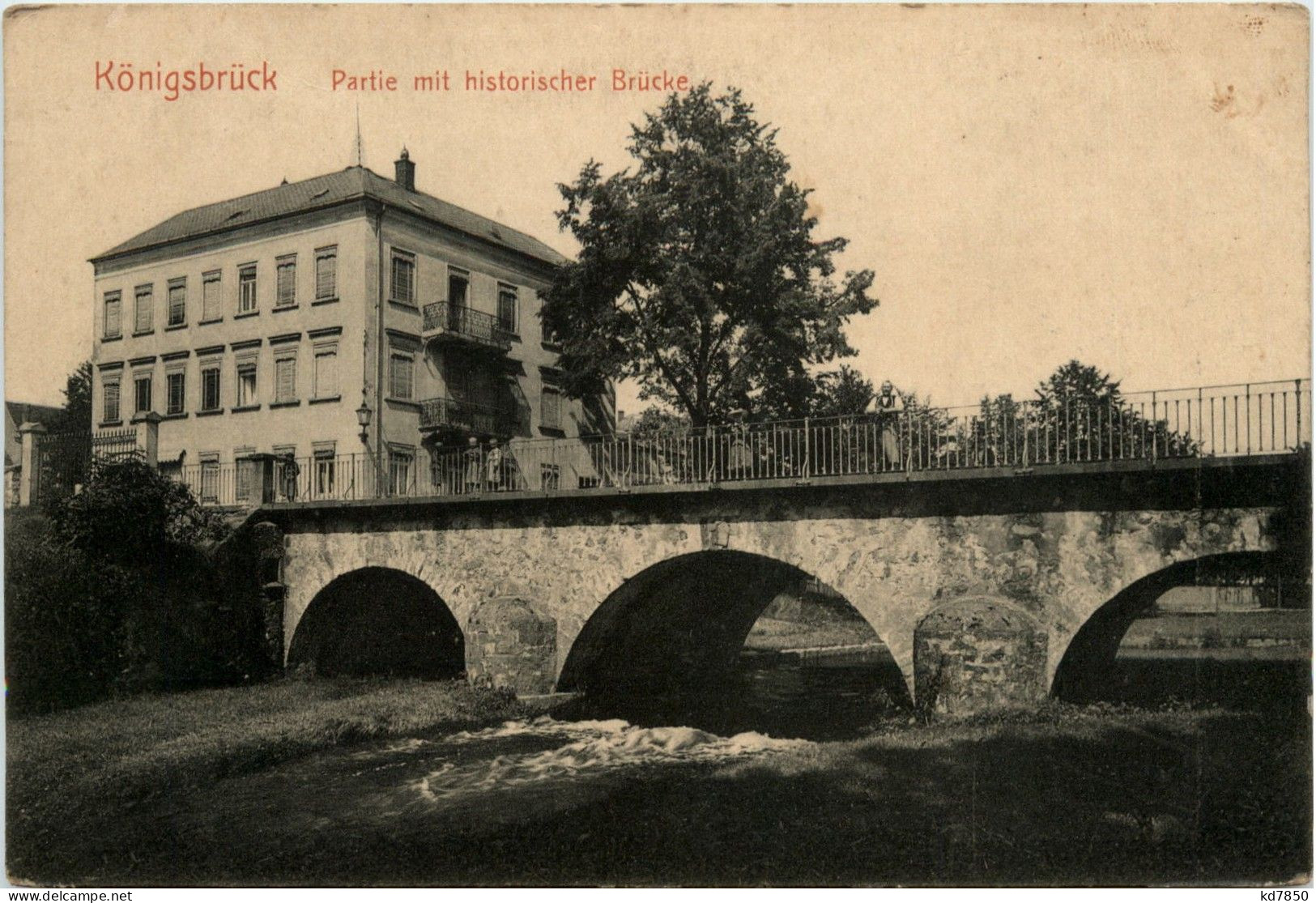 Königsbrück - Partie Mit Historischer Brücke - Königsbrück