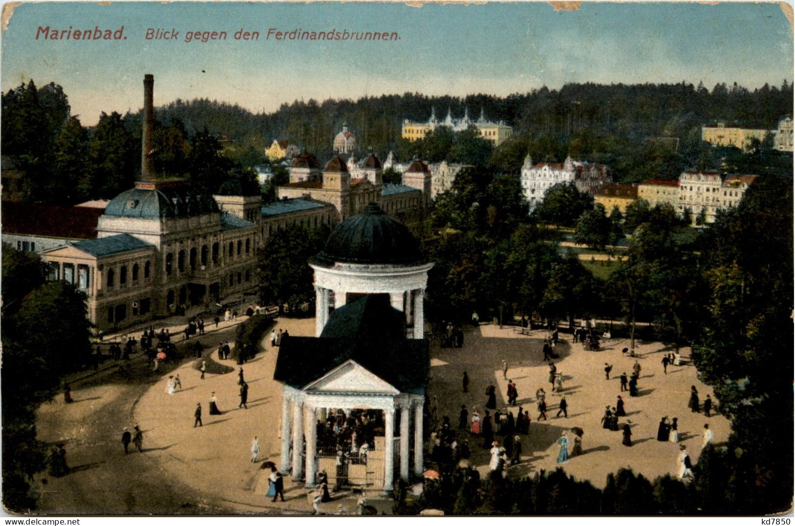 Marienbad - Ferdinandsbrunnen - Tschechische Republik