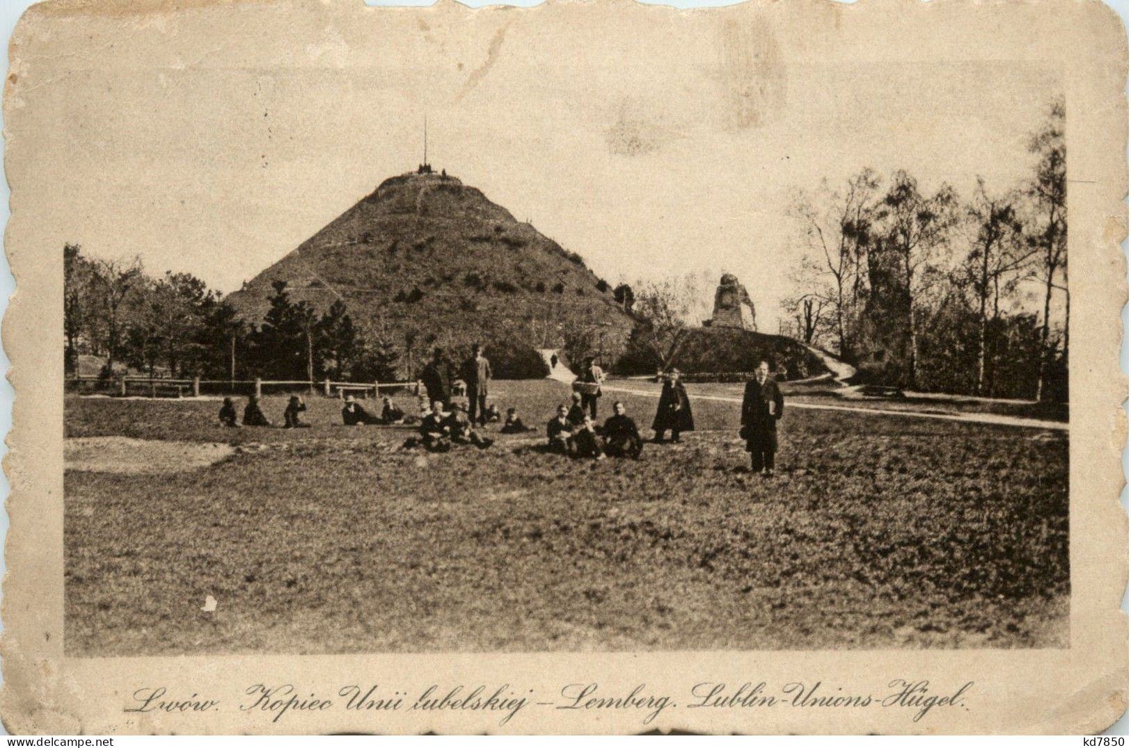 Lemberg - Lwow - Lublin Unions Hügel - Feldpost - Oekraïne