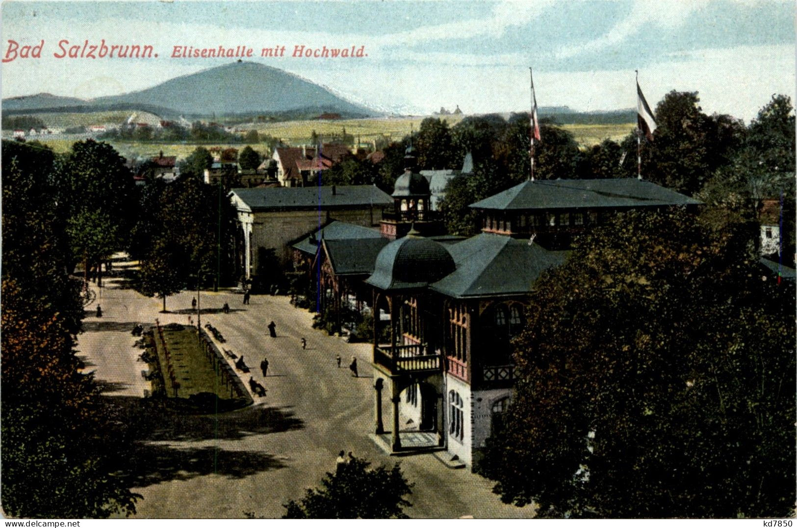 Bad Salzbrunn - Elisenhalle - Pologne