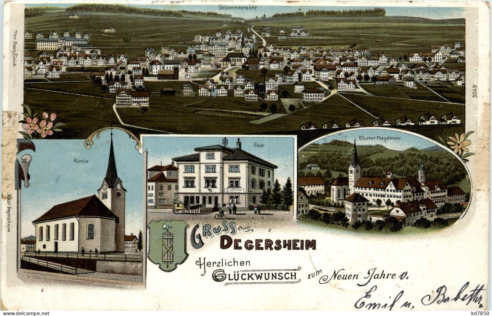 Gruss Aus Degersheim - Litho - Degersheim