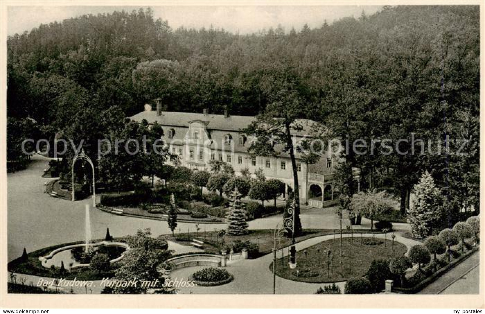 73823719 Bad Kudowa Kudowa-Zdroj Niederschlesien PL Kurpark Mit Schloss  - Polonia