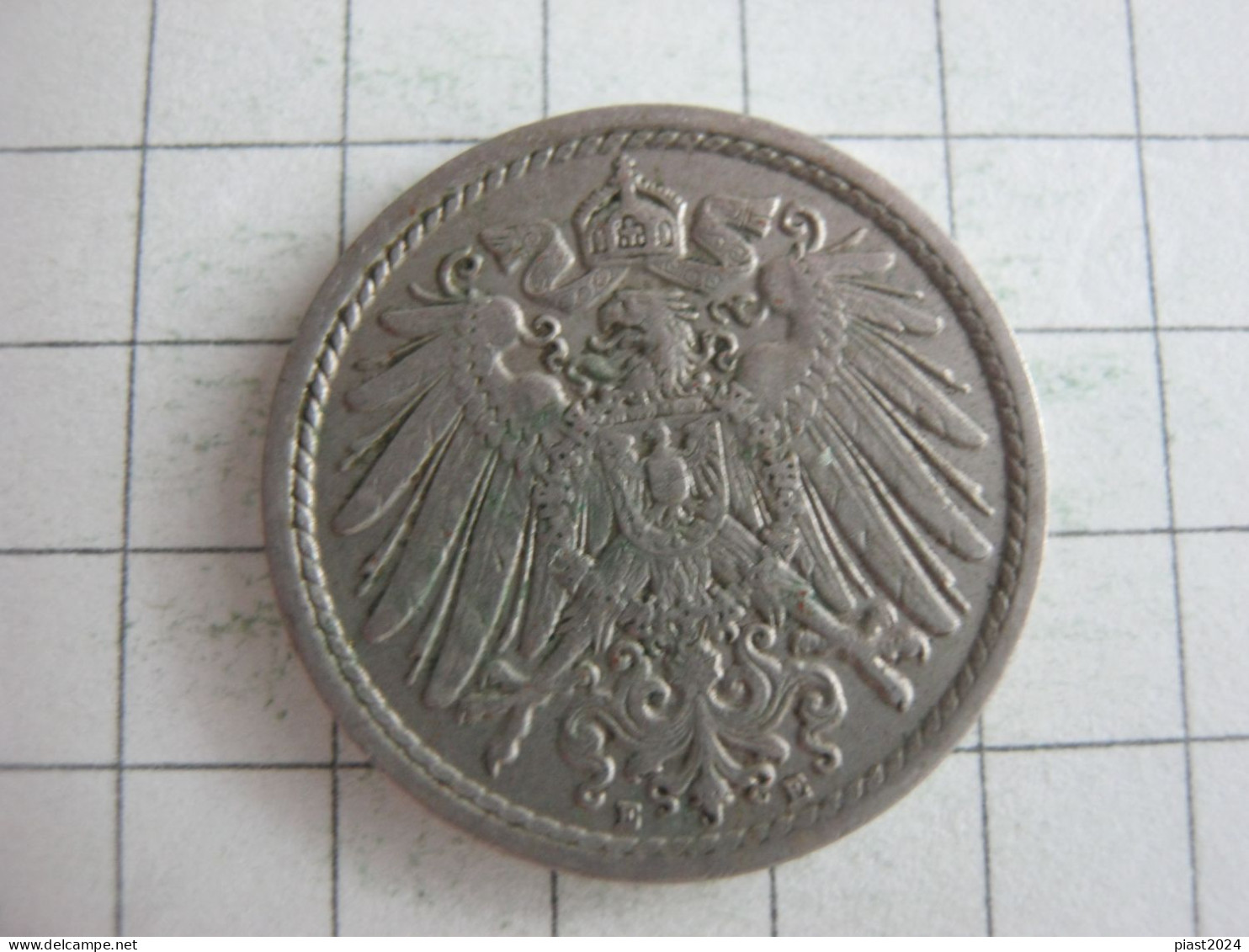 Germany 5 Pfennig 1912 E - 5 Pfennig