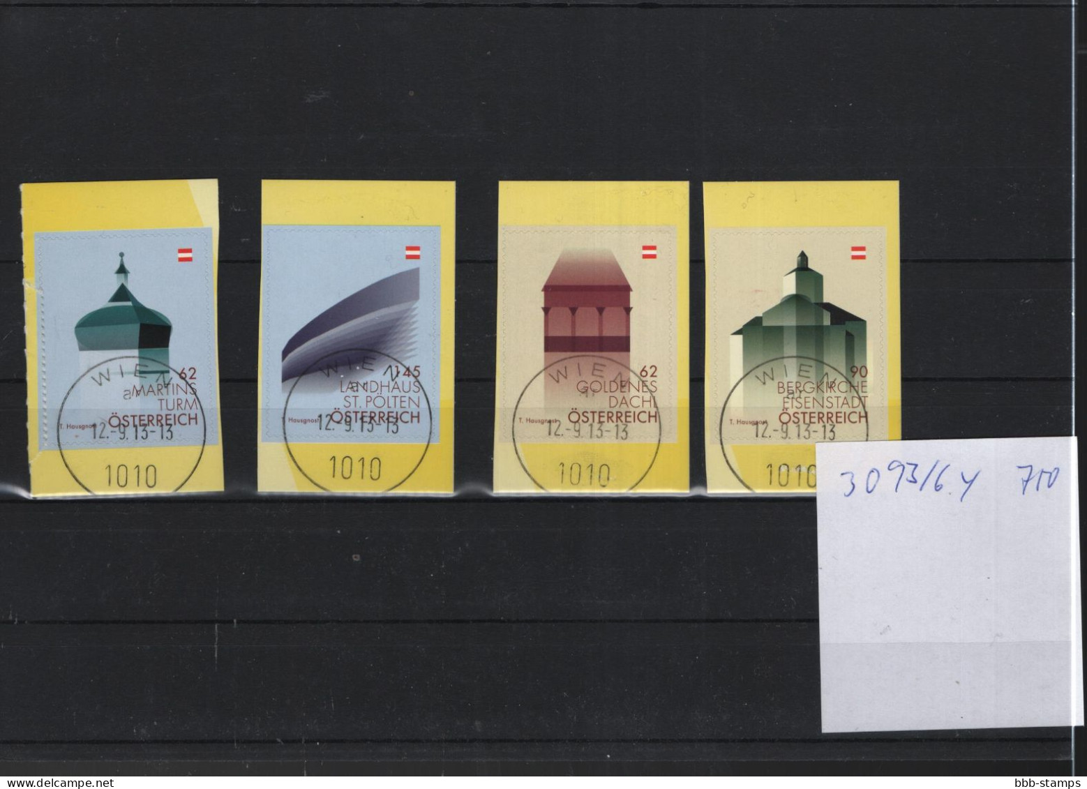 Österreich Michel Kat.Nr.  Gest 3093/3096y - Used Stamps