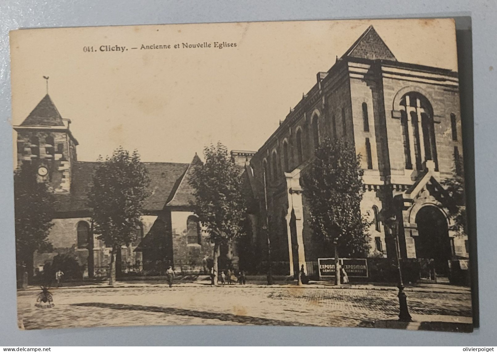 DPT 92 - Clichy - Ancienne Et Nouvelle église - Non Classés