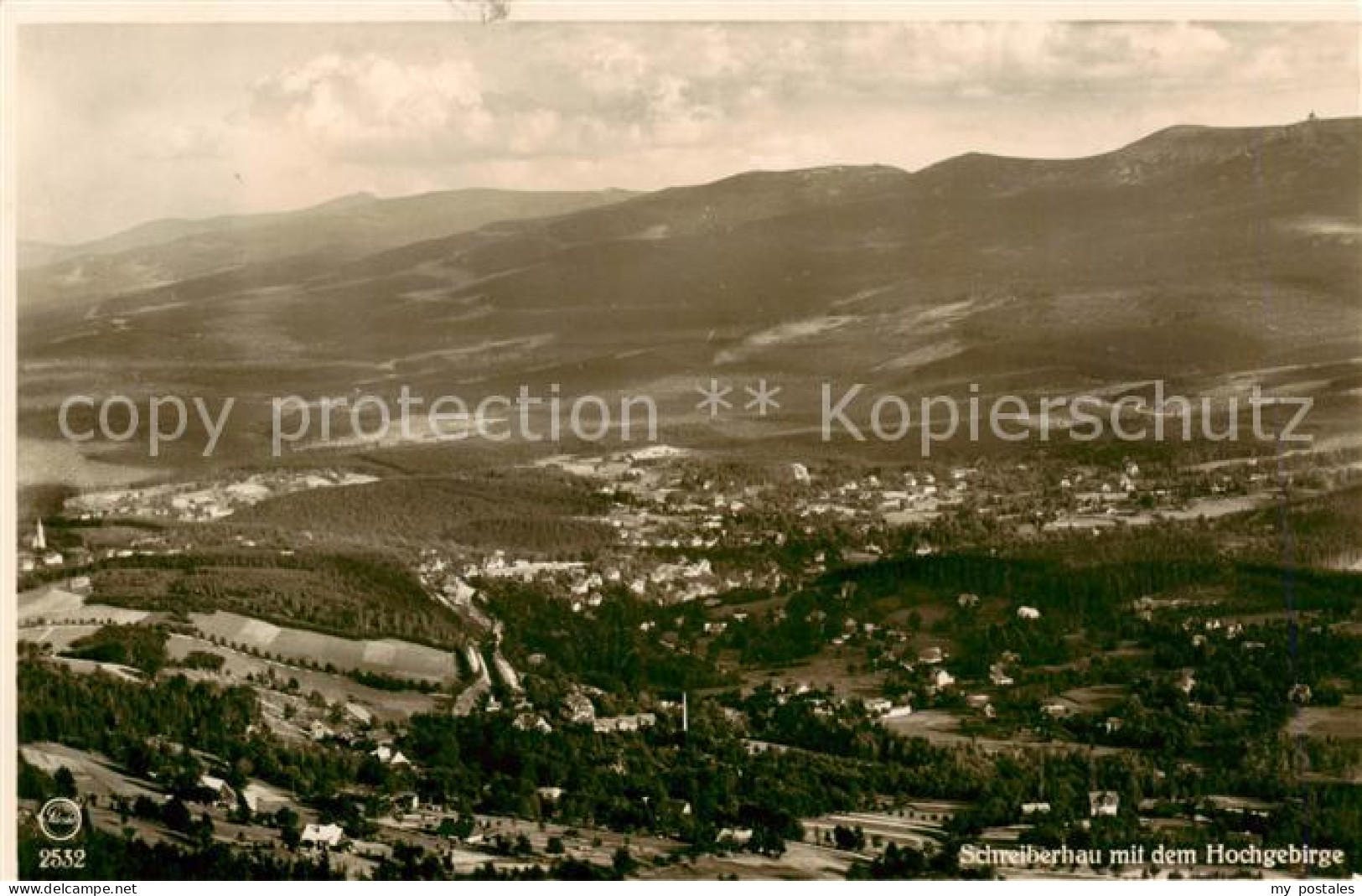 73823692 Schreiberhau Szklarska Poreba Riesengebirge PL Blick Vom Hochstein Mit  - Polonia