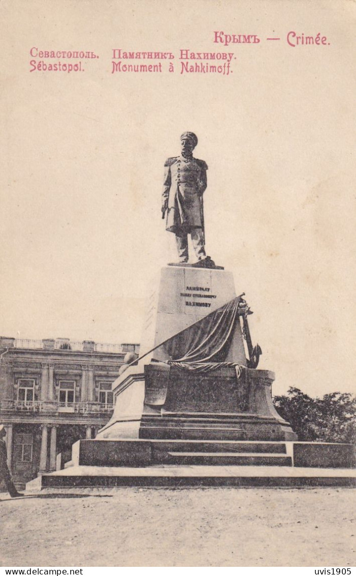 Sevastopol.Crimea.Nakhimov Monument.Ukraine. - Rusia