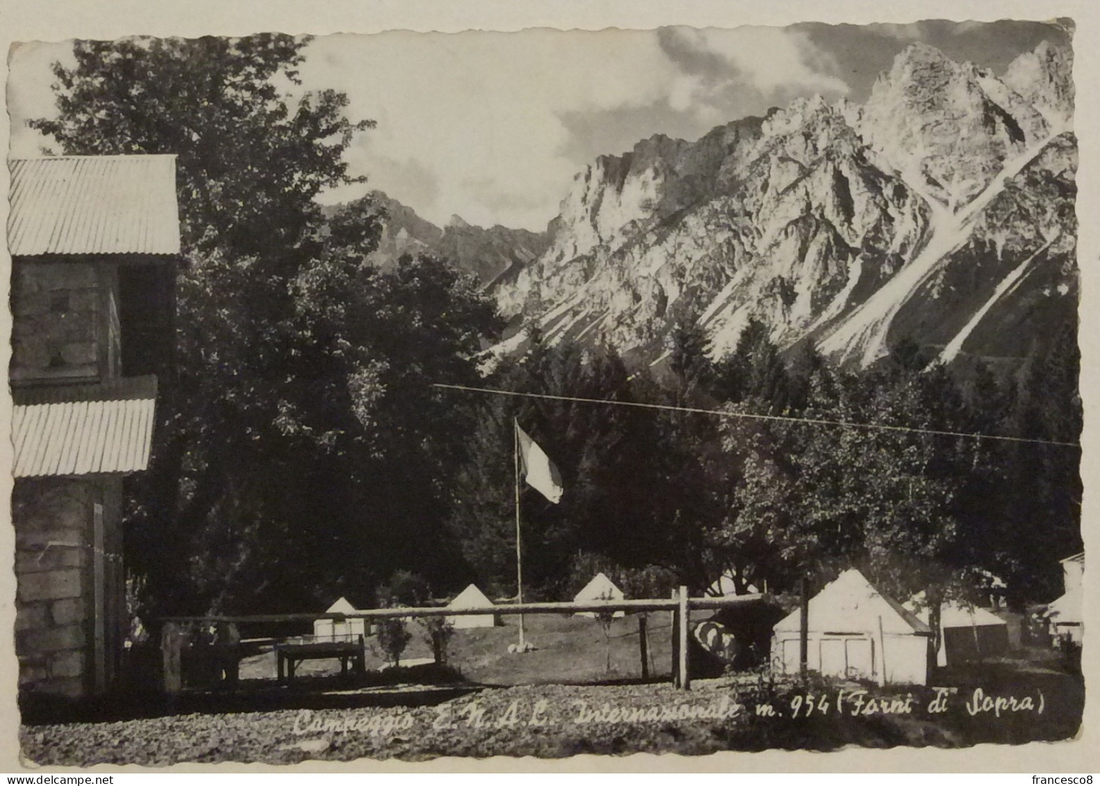 1959 CAMPEGGIO E.N.A.L. INTERNAZIONALE / FORNI DI SOPRA / UDINE - Sonstige & Ohne Zuordnung