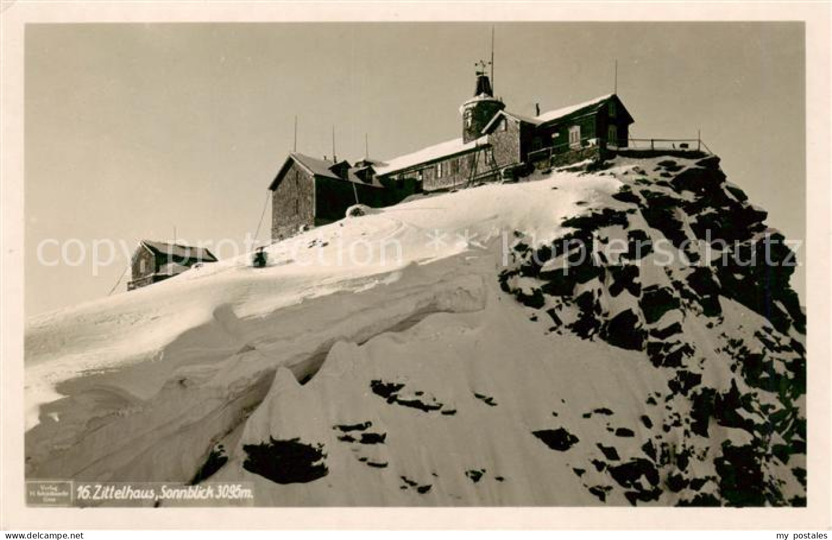 73823653 Zittelhaus 3095m Sonnblick AT Winterpanorama  - Sonstige & Ohne Zuordnung