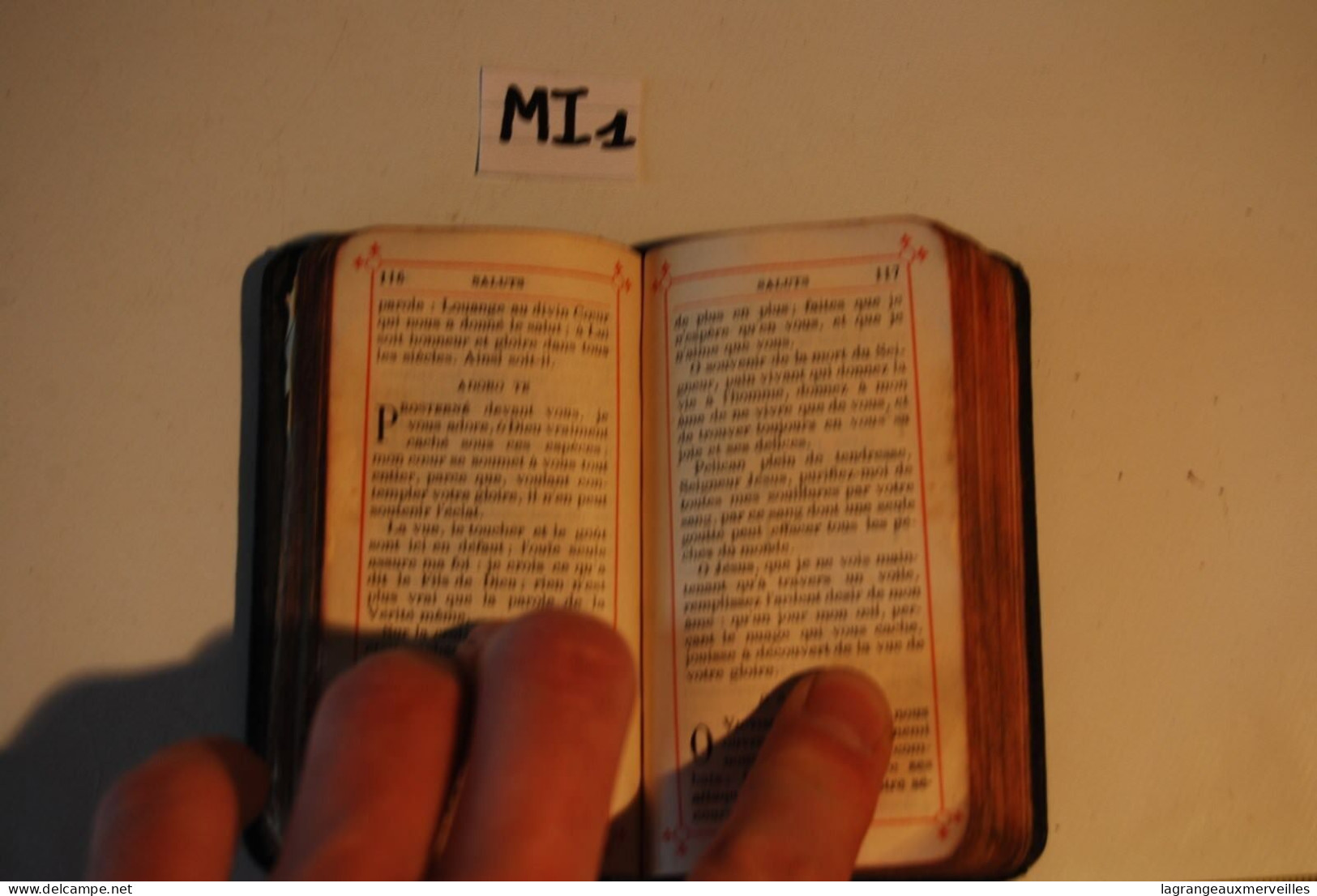 MI1 Ancien Missel - Religion - Old Missal - Ex Messale - Religion