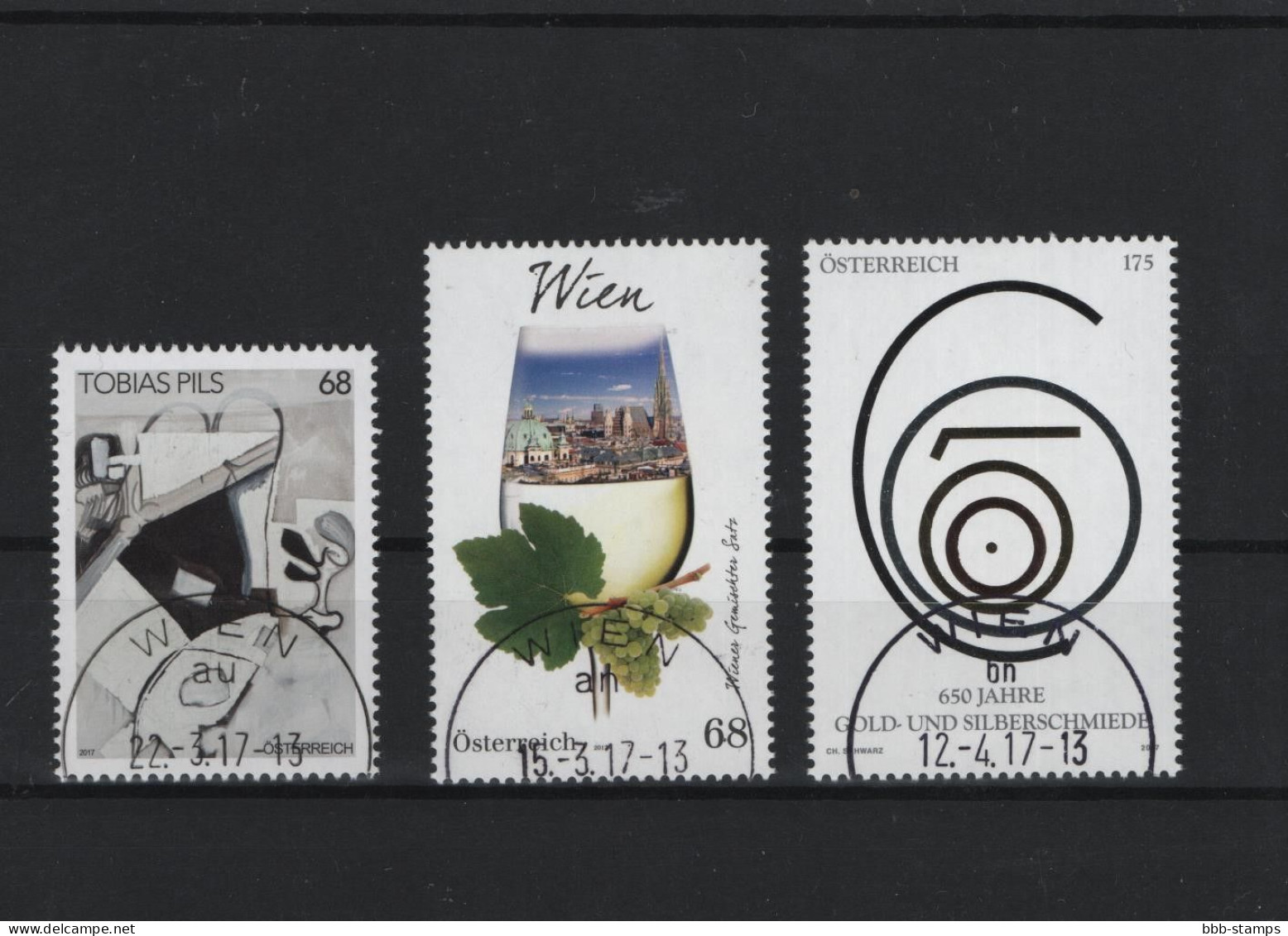 Österreich Michel Kat.Nr.  Gest 3333/3335 - Used Stamps