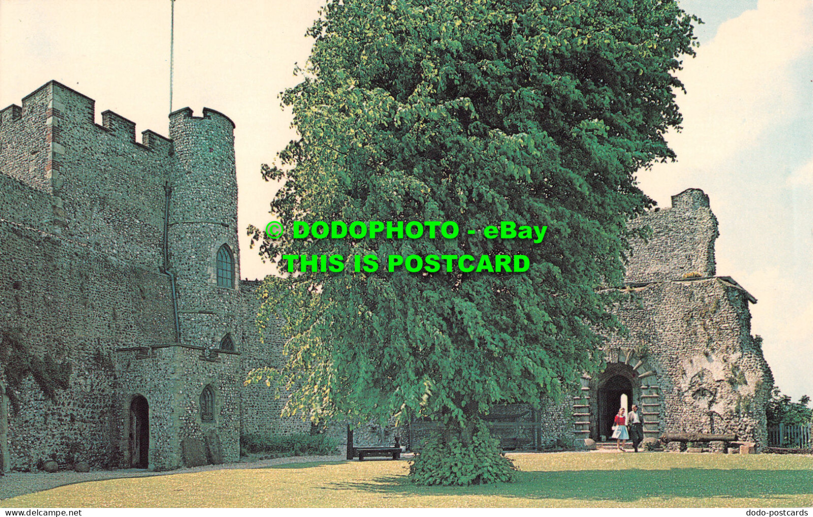 R521318 Lewes Castle. The Keep. Plastichrome By Colourpicture. W. Skipper - Wereld