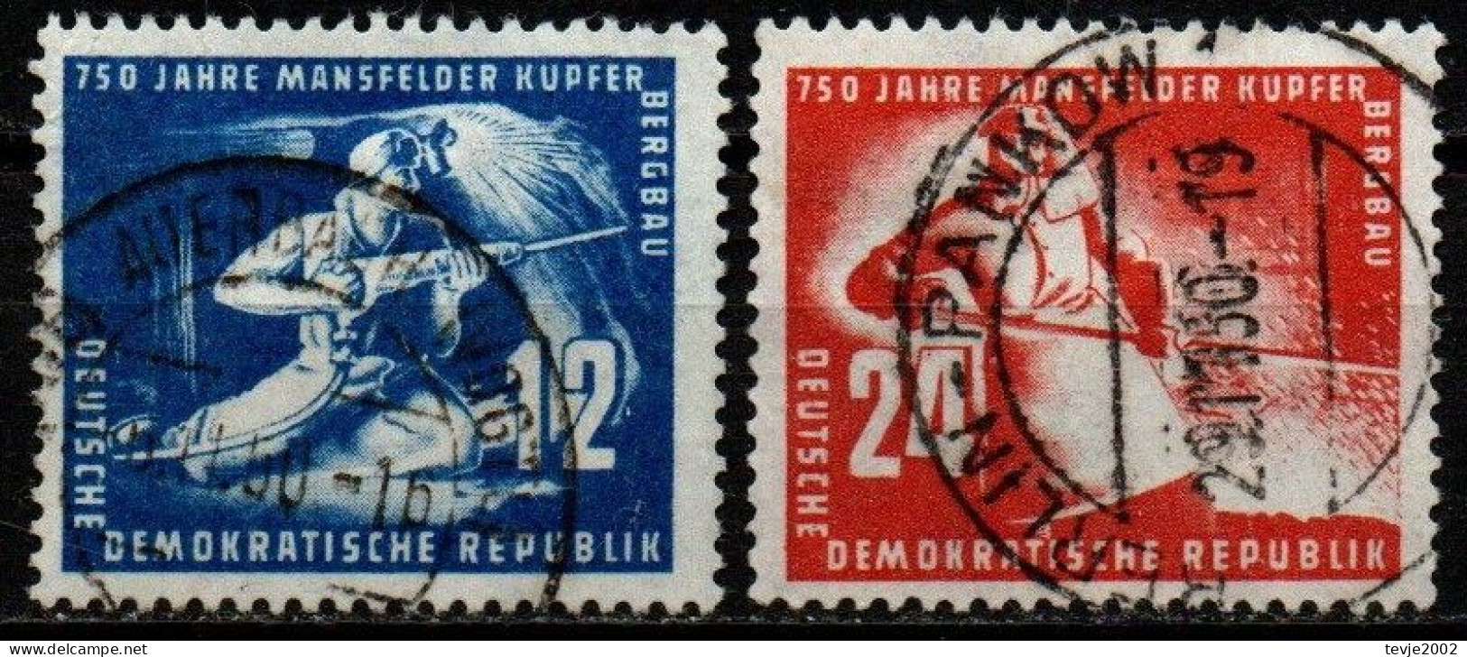 DDR 1950 -  Mi.Nr. 273 - 274 -  Gestempelt Used - Used Stamps