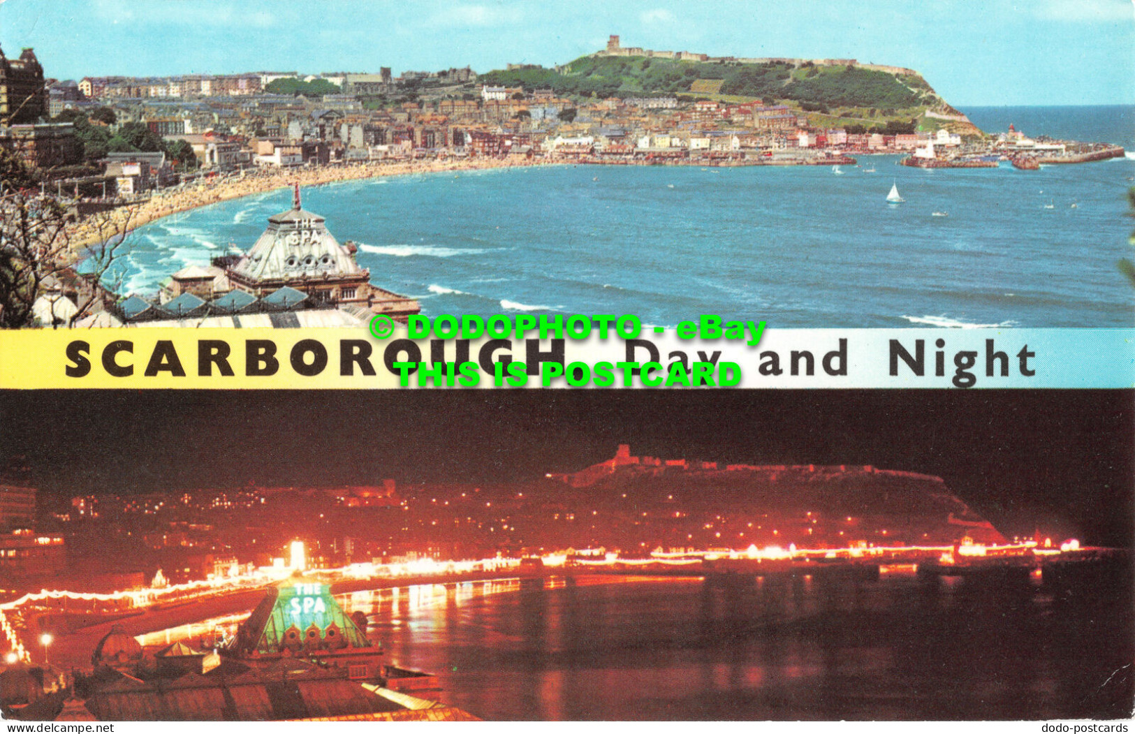 R521328 Scarborough. Day And Night. E. T. W. Dennis - Wereld