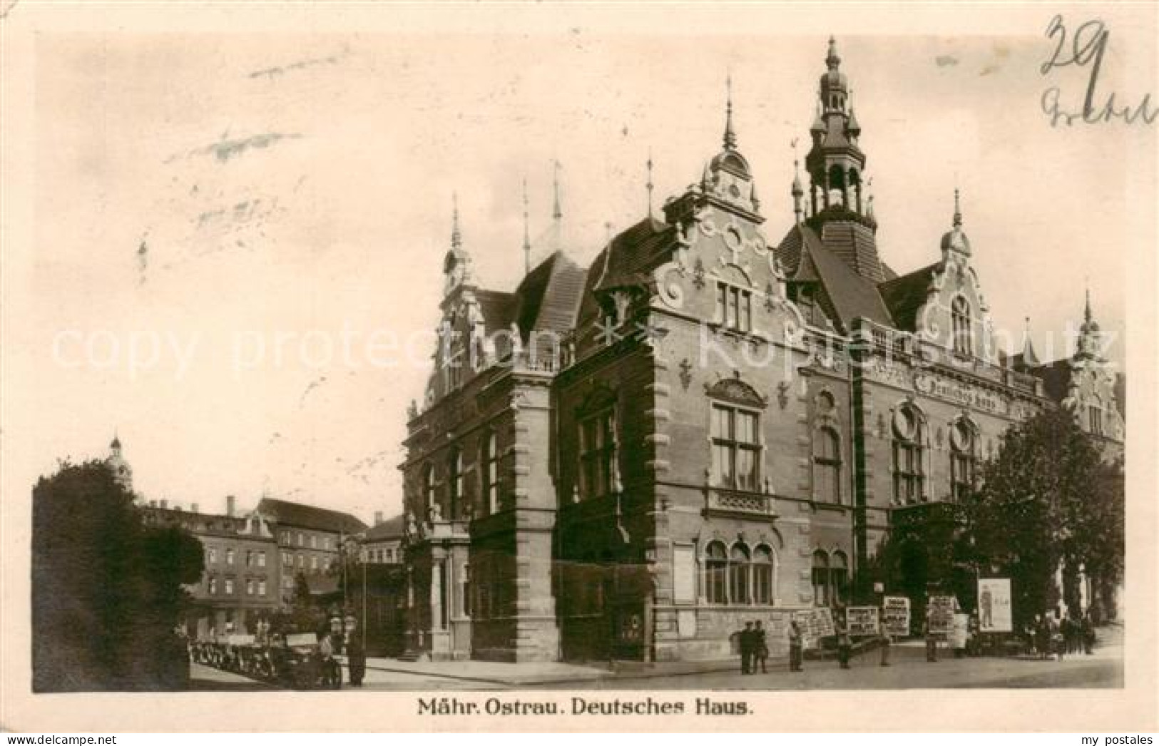 73823424 Maehrisch-Ostrau Ostrava CZ Deutsches Haus  - República Checa